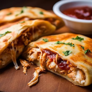bbq calzone