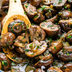 garlic mushrooms