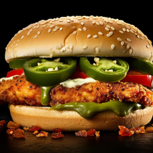 Hot Chicken Burger