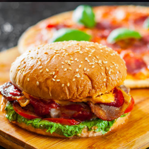 pepperoni burger