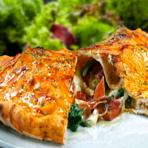 veggie-calzone